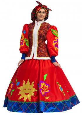 Костюм Масленицы женский