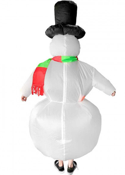 Надувний костюм Сніговика