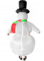Надувной костюм Снеговика, 1117