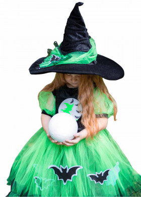 Костюм Ведьмочки зеленый