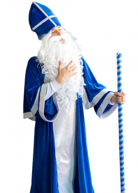Костюм Святого Николая синий