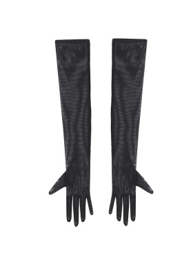 Перчатки сетка высокие