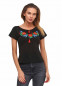 Вышитая футболка Маки, 240134, размеры XS, S