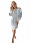 Вышитое платье белое короткое, 250167, размеры XS, S, M, L, XL, 2XL, 3XL