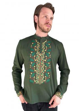 Мужская вышиванка Дуб