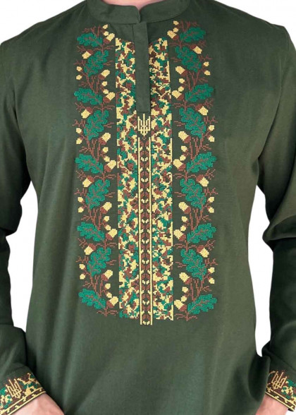 Мужская вышиванка Дуб