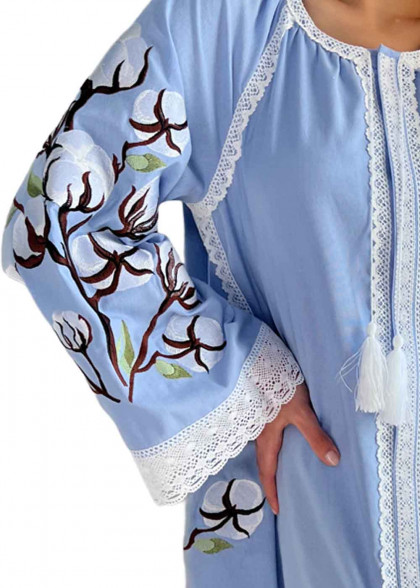 Вышитое платье Бавовна