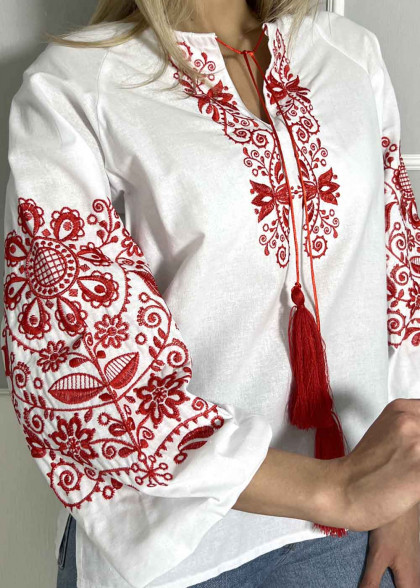 Женская вышиванка Орнамент