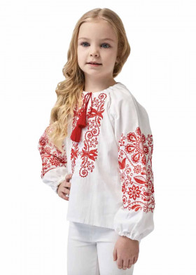 Вышиванка для девочки Лия