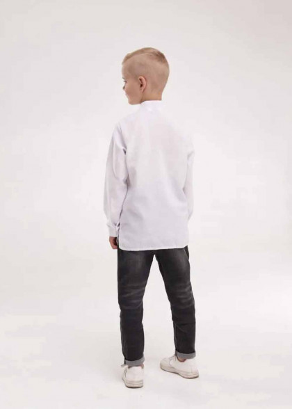 Дитяча вишиванка біла