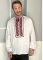Мужская вышиванка классическая, 460229, размеры S, M, L, XL, 2XL, 3XL