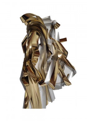 Бумажное шоу золото