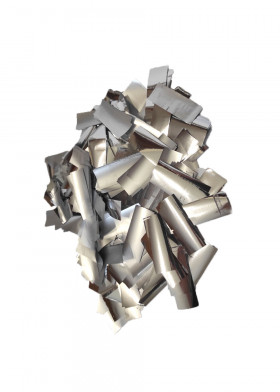 Бумага для шоу серебро