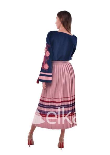 Спідниця Богема рожева