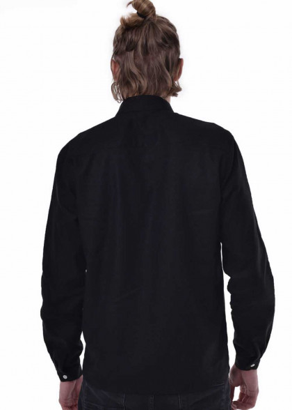 Вышитая рубашка Звага черная