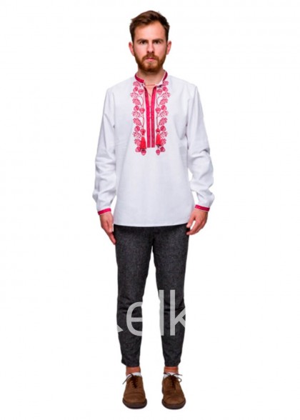 Мужская вышиванка Гром