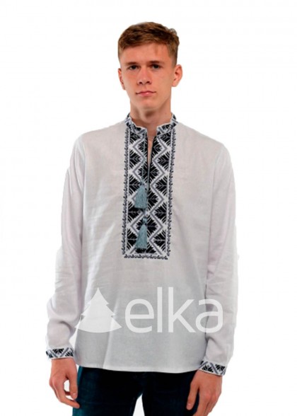 Мужская вышиванка Древо