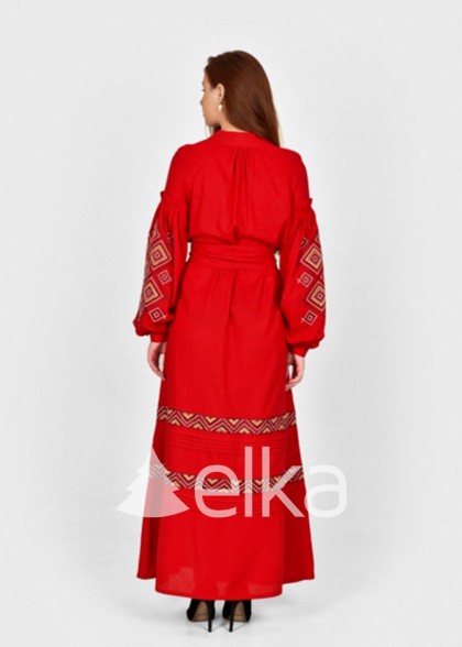 Платье вышиванка Созвездие