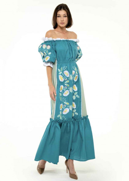 Вышитое платье Бережанка