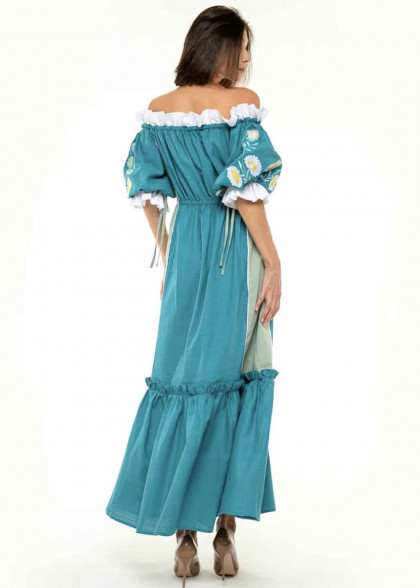 Вышитое платье Бережанка