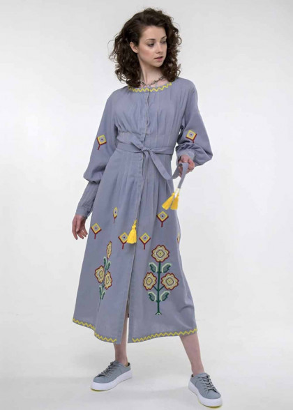 Вышитое платье Меланка