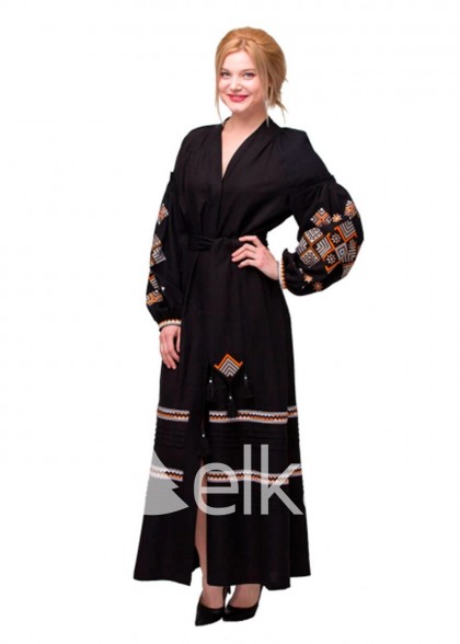 Платье вышиванка Ромбы Косач