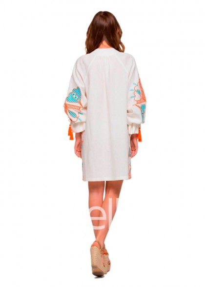 Embroidered dress Pervocvet