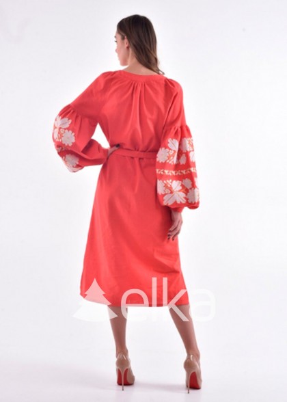 Embroidered dress Nevistochka