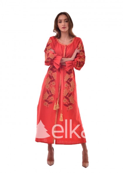 Платье вышиванка Муза