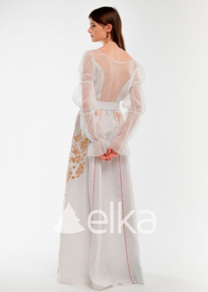 Платье вышиванка Лелийка