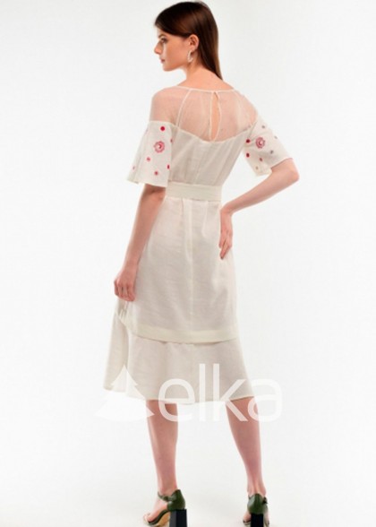 Платье вышиванка Ягодка