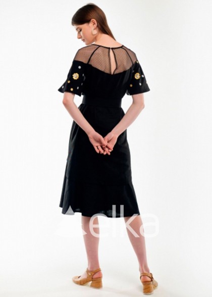 Платье вышиванка Ягода