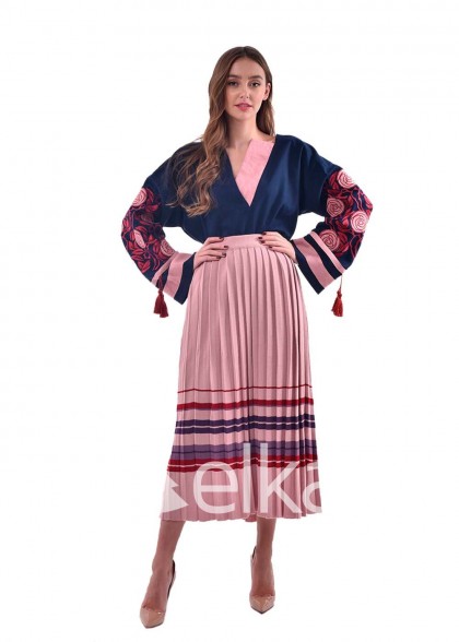 Спідниця Богема рожева