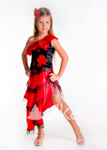 Дитячий костюм Іспанка Кармен
