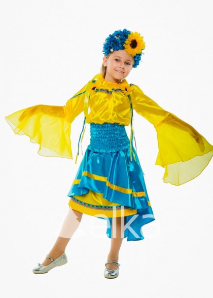 Дитячий костюм Україночка Патріотичний