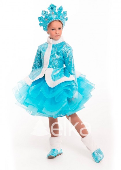 Дитячий костюм Снігуроньки Казкова