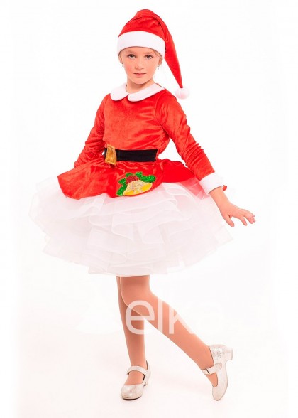 Дитячий костюм Санти