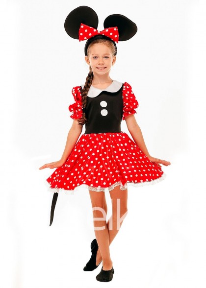 Костюм Мінні Маус для дівчинки