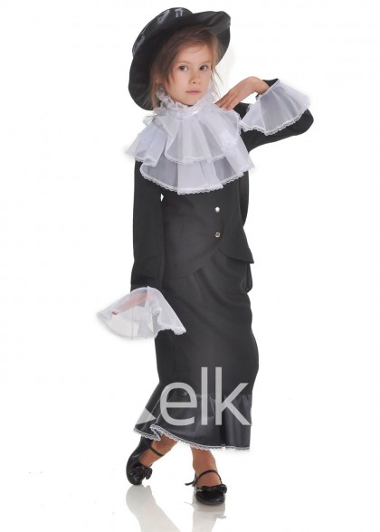 Костюм Шапокляк для дівчинки