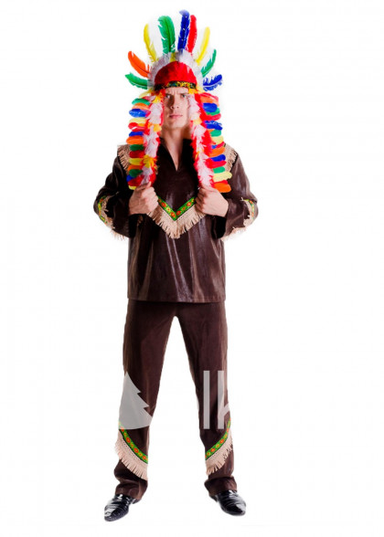 Костюм вождя Індіанців