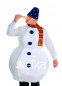 Костюм Снеговика взрослый, 100672, размеры M, L