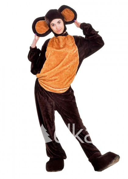 Костюм Чебурашки для дорослого