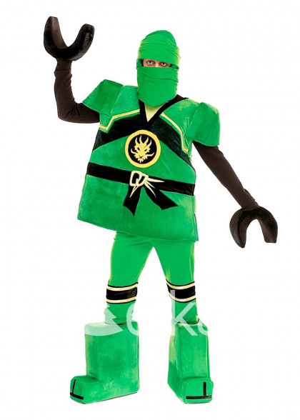 Костюм Зелений ніндзя ніндзяго