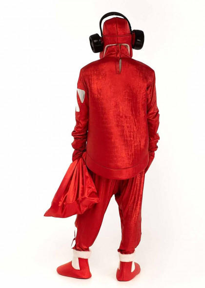 Костюм Деда Мороза диско