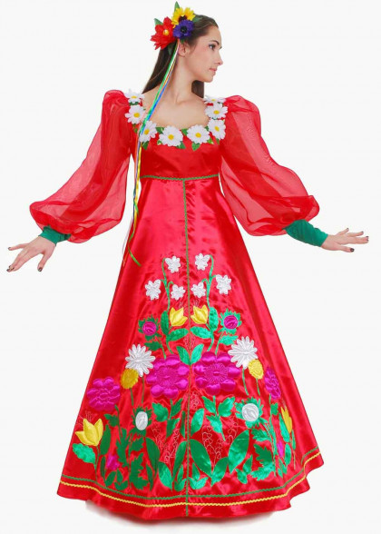 Костюм Лета с цветами 