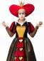 Костюм Красной Королевы, 100386, размер ONE SIZE