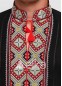 Мужская вышиванка черная Оберег, 240162
