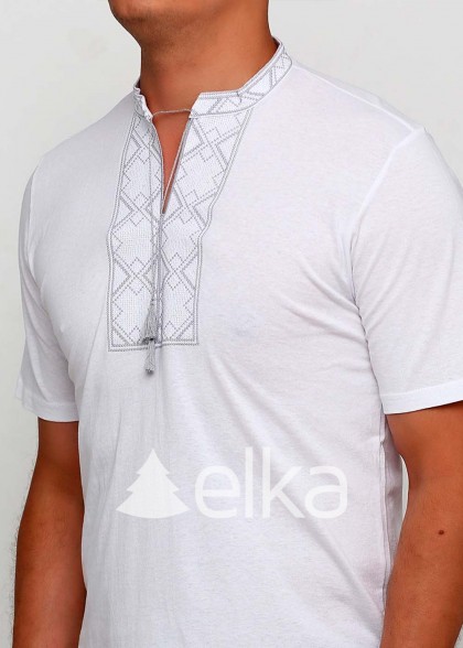 Мужская вышитая футболка Народная