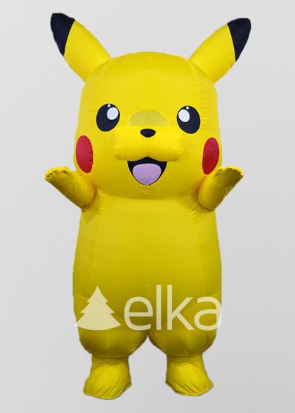 Надувний костюм Покемон Пікачу