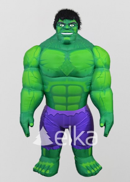 Надувний костюм Халк